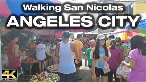 San Nicolas (Angeles City) Street Guide and Map.